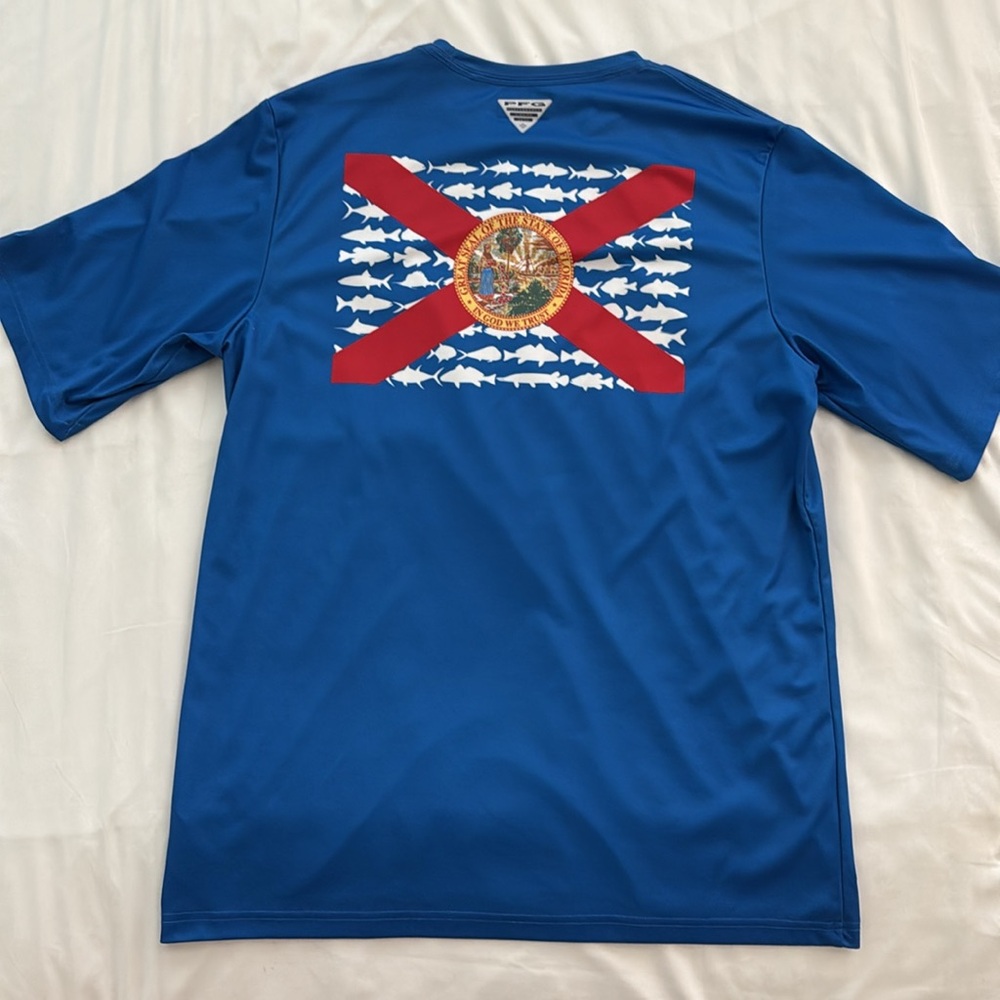 Columbia PFG Florida Flag Performance Tee